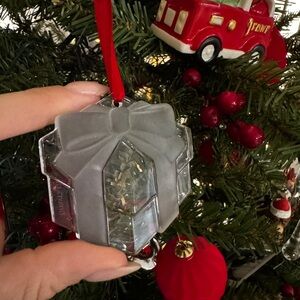 Tiffany & Co. Crystal Gift Box Ornament